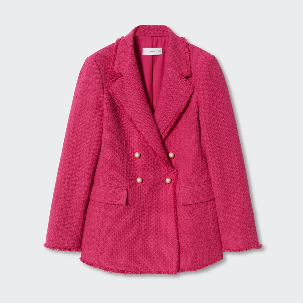 Mango Tweed Blazer
